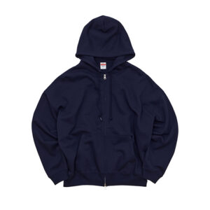 DarkSide 10.0オンス ビッグシルエット フルジップ パーカ（裏パイル） / Darkside 12.7oz Big Style Full Zip Hoddie -#520301