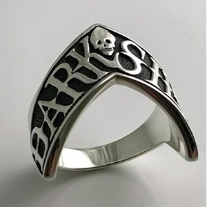 ダークサイド リング・スターリングシルバー / "Dark side" Ring , Sterling silver 925 by GALLION, Yamamoto